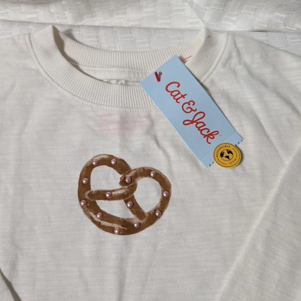 Girls pretzel shirt